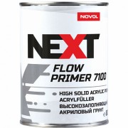 NOVOL NEXT Грунт Акриловый FLOW PRIMER 7100 HS, 4+1, ЧЕРНЫЙ (0,8л) + Отвердитель для грунта NEXT H7900 (0,2л)