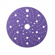 Sandwox P240 Круг абразивный Purple MultiHole GRIP на плен основе 150мм 24отв