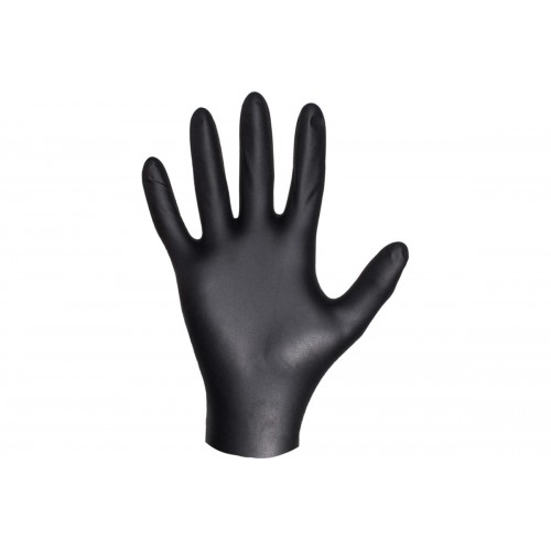 JETA PRO JSN810 Черные перчатки нитриловые, черные, р-р XL, упаковка/100шт