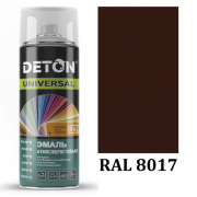 DETON RAL8017 Акриловая эмаль-аэрозоль Шоколадно-коричневый (520мл)