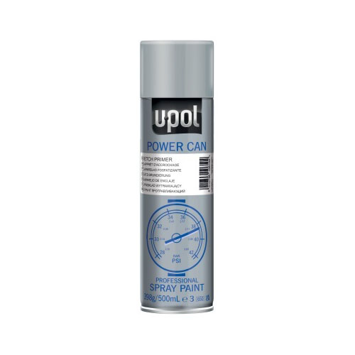 U-POL грунт-аэрозоль темно-серый кислотный протравливающий (500мл)