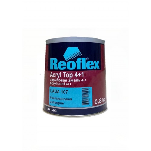 Reoflex Акриловая эмаль 4+1 (0,8 кг) (TOY 040 белая)