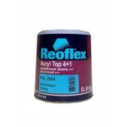 Reoflex Акриловая эмаль 4+1 (0,8 кг) (RAL 2004 оранжевый)